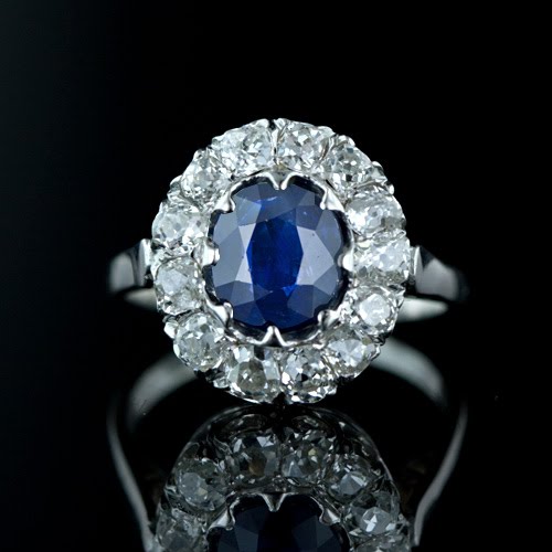 Sapphire OED ring